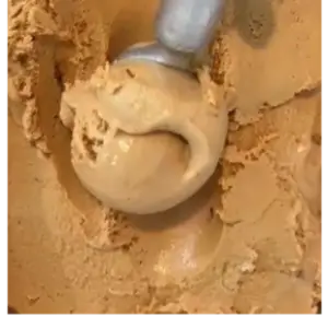 Taça com gelato artesanal