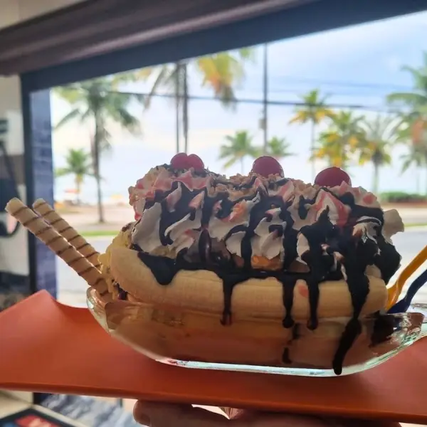 Cascão com gelato