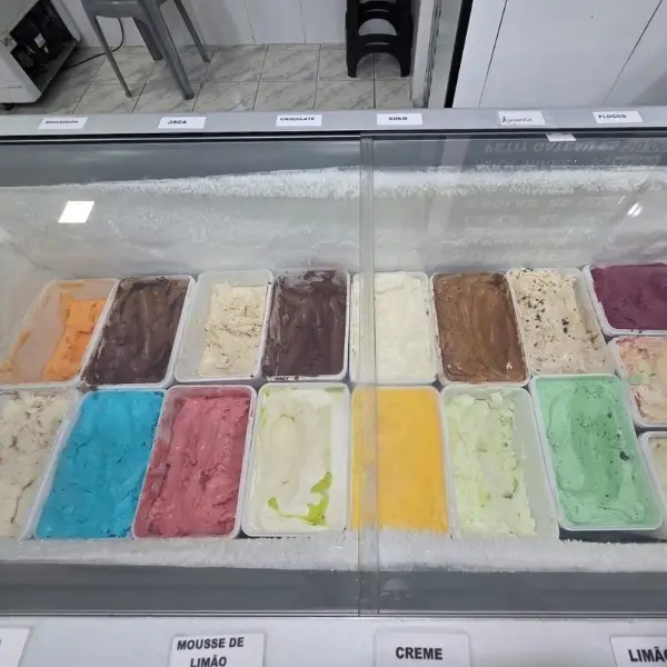 frezzer de gelato por kg