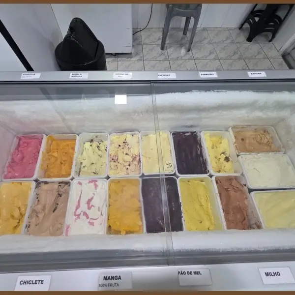 frezzer de gelato por kg