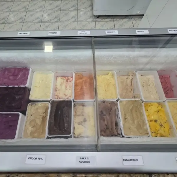 frezzer de gelato por kg
